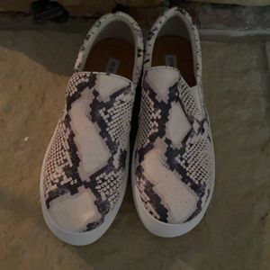 Steve Madden gills snake print shoe size 10